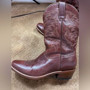Moonshine Spirit men's distressed leather men’s western boots by Brad Paisley